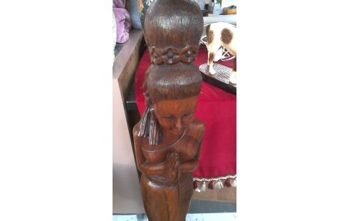 STATUE, , BOIS ASIATIQUE