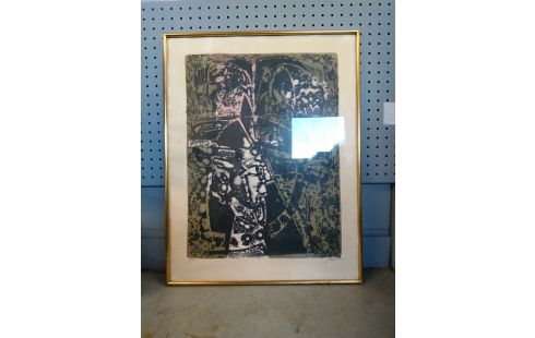 LITHOGRAPHIE SIGNÉE JACQUOT