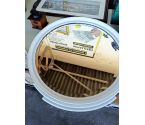MIROIR ROND GM BLANC