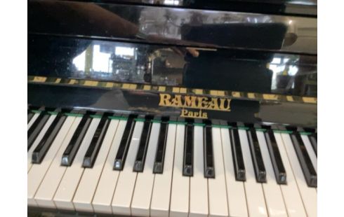 PIANO DROIT RAMEAU NOIR LAQUÉ