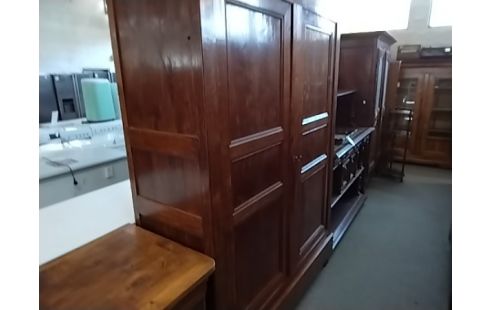 ARMOIRE ANCIENNE RUSTIQUE 2 PORTES