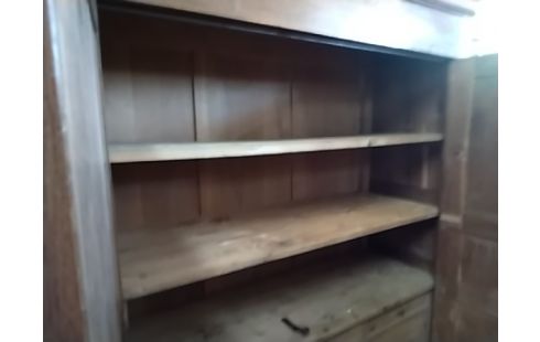 ARMOIRE ANCIENNE RUSTIQUE 2 PORTES