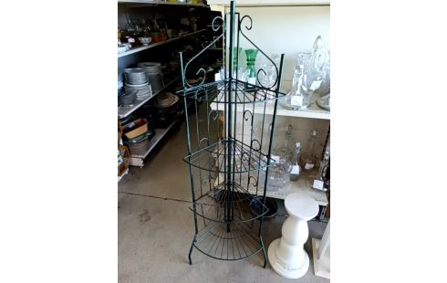 ETAGERE D'ANGLE METAL
