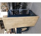 TABLE BASSE PATINE BLEU