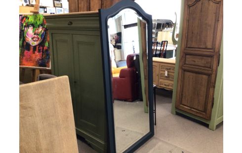MIROIR PATINE BLEU GM