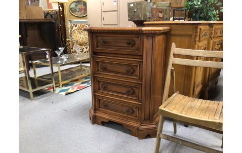 SECRETAIRE NOYER 4 TIROIRS