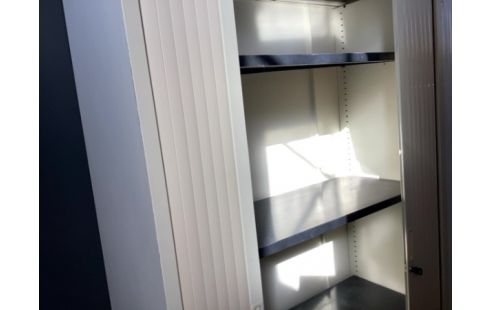 ARMOIRE METAL CREME CLE