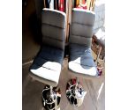 TABOURET DE BAR GRIS