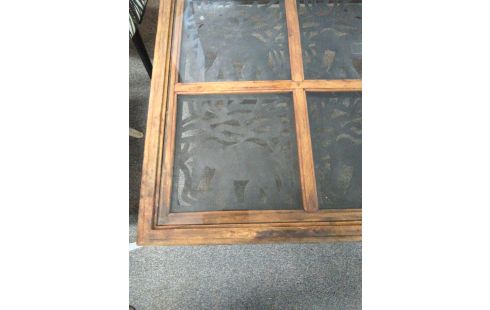 TABLE BASSE BOIS EXOTIQUE