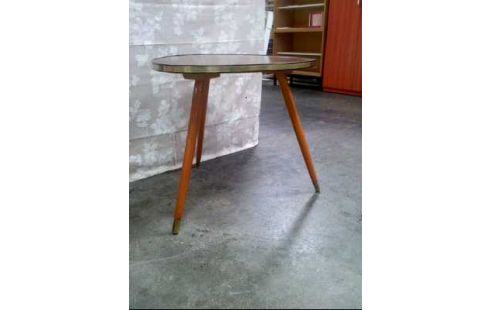 BEISTELLTISCH HOLZ MID-CENTURY 3-BEIN