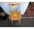 CHAISE BEBE BOIS SANS PLATEAU