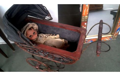 DECO-OBJECT POPPENWAGEN POP