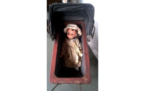 DECO-OBJECT POPPENWAGEN POP