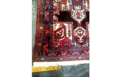 TEPPICH ORIENTALISCH GEMUSTERT ROT BLAU