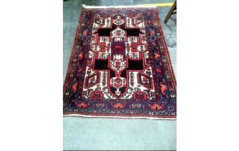 TEPPICH ORIENTALISCH GEMUSTERT ROT BLAU
