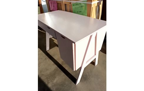 BUREAU ENFANT PIN MASSIF CÉRUSÉ