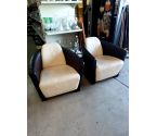 FAUTEUIL CLUB ART DÉCO LA PAIRE