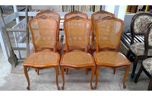 LOT DE 6 CHAISES