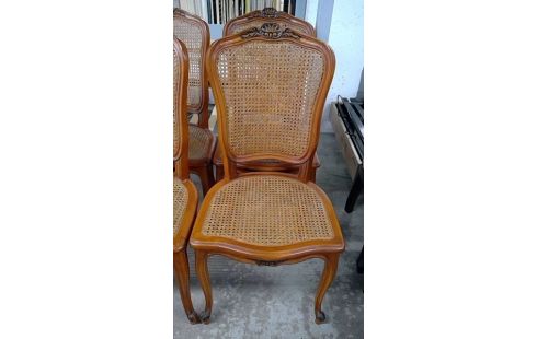 LOT DE 6 CHAISES
