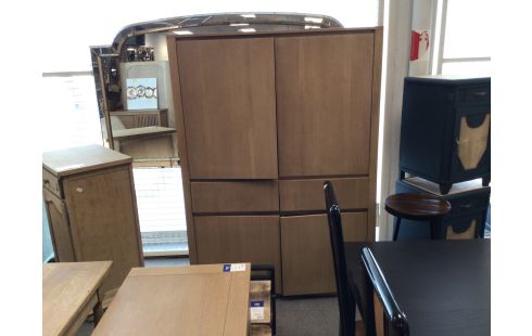 ARMOIRE CHENE NATUREL 4P 2T MH-26670