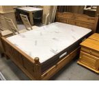 LIT PIN + SOMMIERS + MATELAS EN ETAT