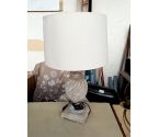 LAMPE DE SALON BOIS CÉRUSÉ