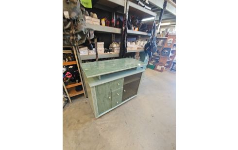 MEUBLE TV DECO ASPECT MARBRE