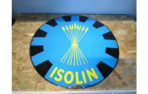 PLAQUE EMAILLEE ISOLIN