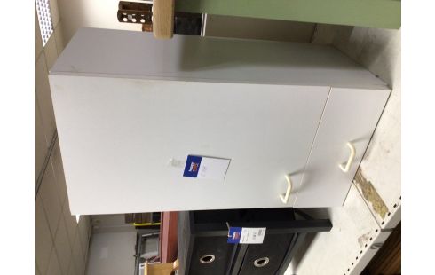 ARMOIRE A SUSPENDRE BLANCHE 1P 1T
