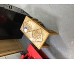 TABLE GIGOGNES CHENE CARRELAGE