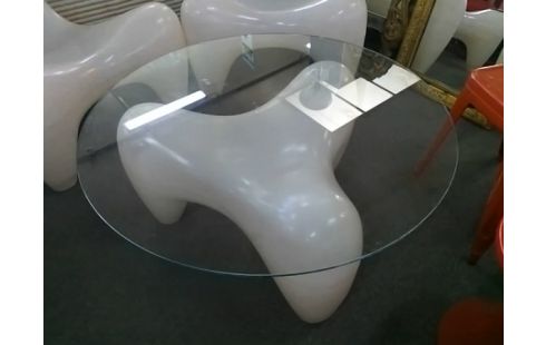 SALON DOUGLAS MONT 2 FAUTEUILS+TABLE BASSE
