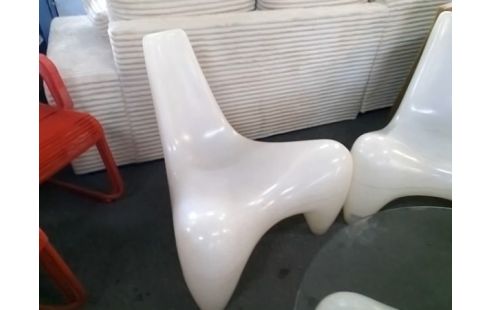 SALON DOUGLAS MONT 2 FAUTEUILS+TABLE BASSE