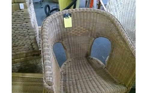 FAUTEUIL ROTIN
