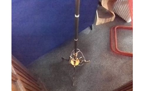 LAMPADAIRE ANCIEN DORE