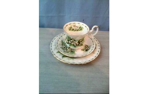 GEDECK <ROYAL ALBERT> 3-TLG. MAY