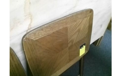 TABOURET PLIANT BOIS