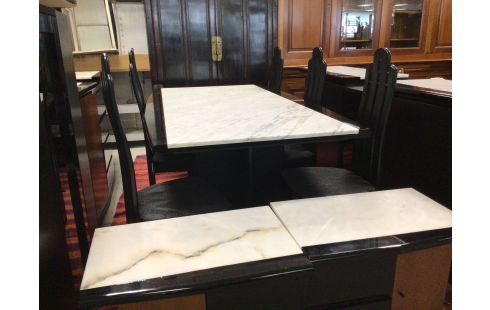 TABLE SAM LOOK VINTAGE MARBRE EN ETAT