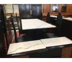 TABLE SAM LOOK VINTAGE MARBRE EN ETAT