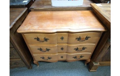 COMMODE MERISIER 3 TIROIRS