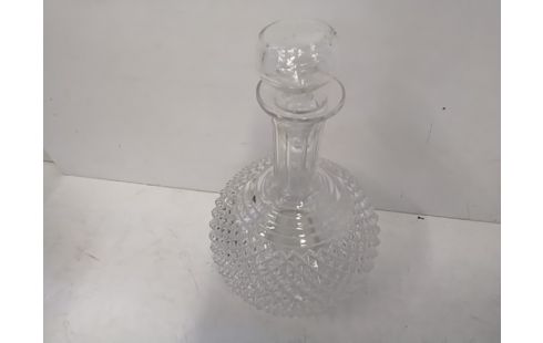 CARAFE EN VERRE AVEC BOUCHON