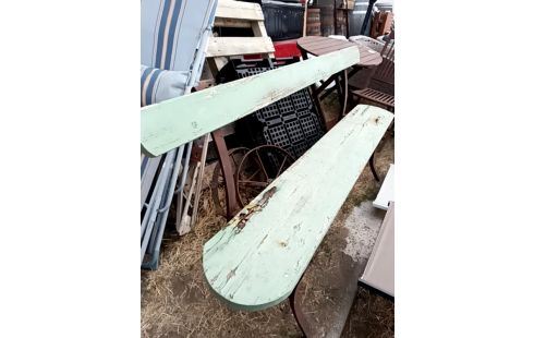 BANC DE JARDIN A RESTAURER