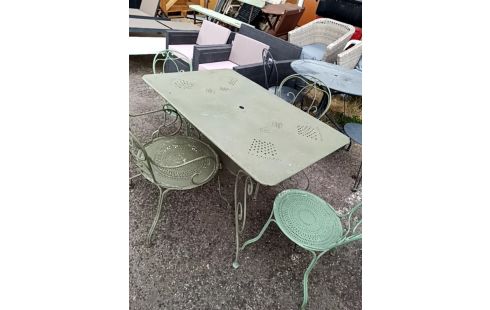 SALON DE JARDIN 5 PIÈCES