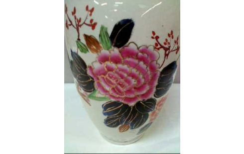 VASE CHINESISCH FLORAL