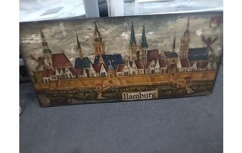 CADRE HAMBOURG ESTAMPILLÉ