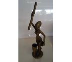 STATUE  AFRIQUE  BRONZE