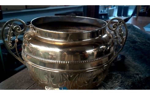 BLUMENTOPF JUGENDSTIL KUPFER