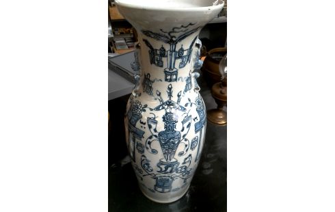 VAAS CHINEES CELADON ANTIEK