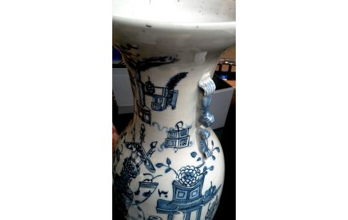 VAAS CHINEES CELADON ANTIEK