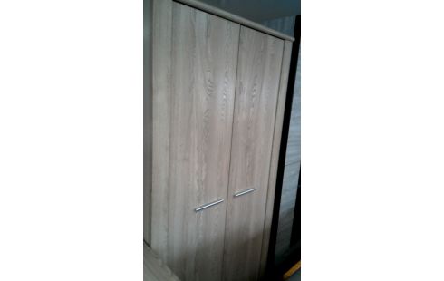 PENDERIE CERUSE 2 PORTES