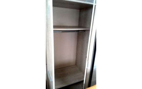 PENDERIE CERUSE 2 PORTES